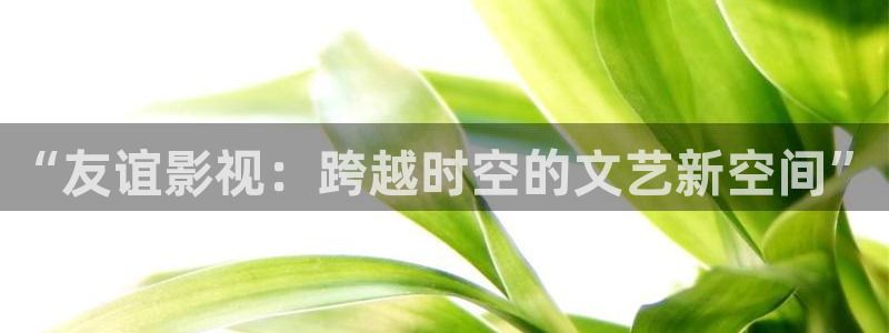 战地影院168：“友谊影视：跨越时空的文艺新空间”